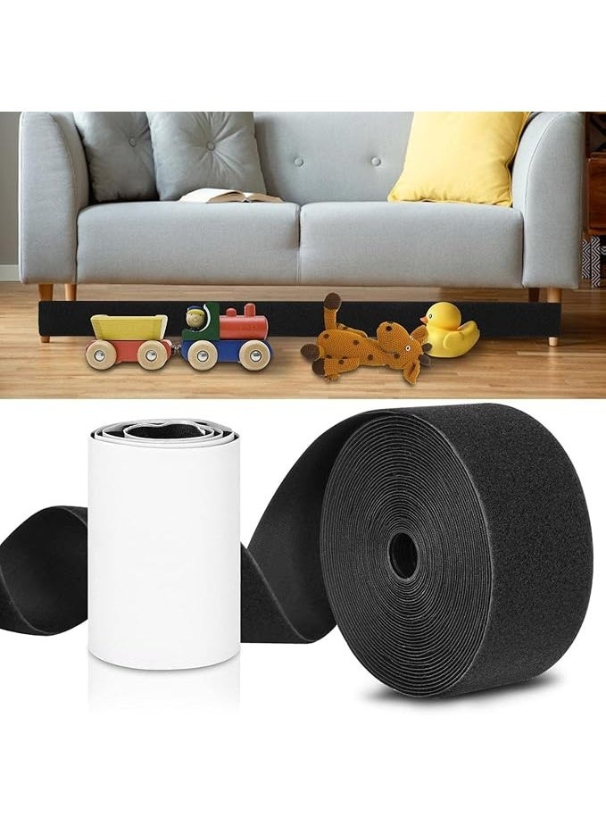 Barrier strip with adhesive tape to prevent toys from getting under furniture – 2 meters